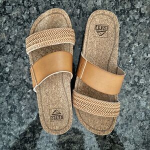 Reef sandles, current season worn once.